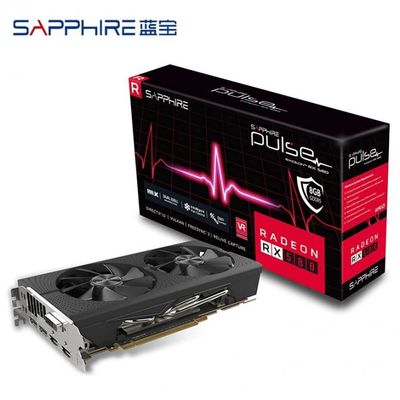 کارت گرافیک Amd Radeon Rx580 8GB 2048sp غیر LHR 500W GDDR5