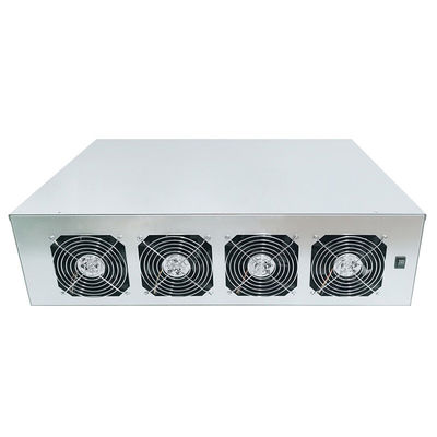8 کارت گرافیک RTX 5700xt GPU Miner Rig Components 430M Hashrate