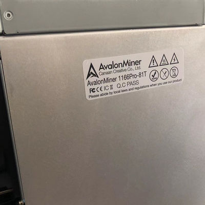 Canaan Avalon 1166 Pro 81t، ماینر بلاک چین دستگاه استخراج بیت کوین Asic