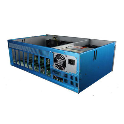 Ethereum ETH 8pcs GPU Miner Rig Machine با 4 گیگابایت نوت بوک DDR3