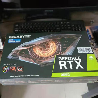 کارت گرافیک سه طرفدار NVIDIA Gigabyte RTX 3060 GAMING OC 12G GDDR6